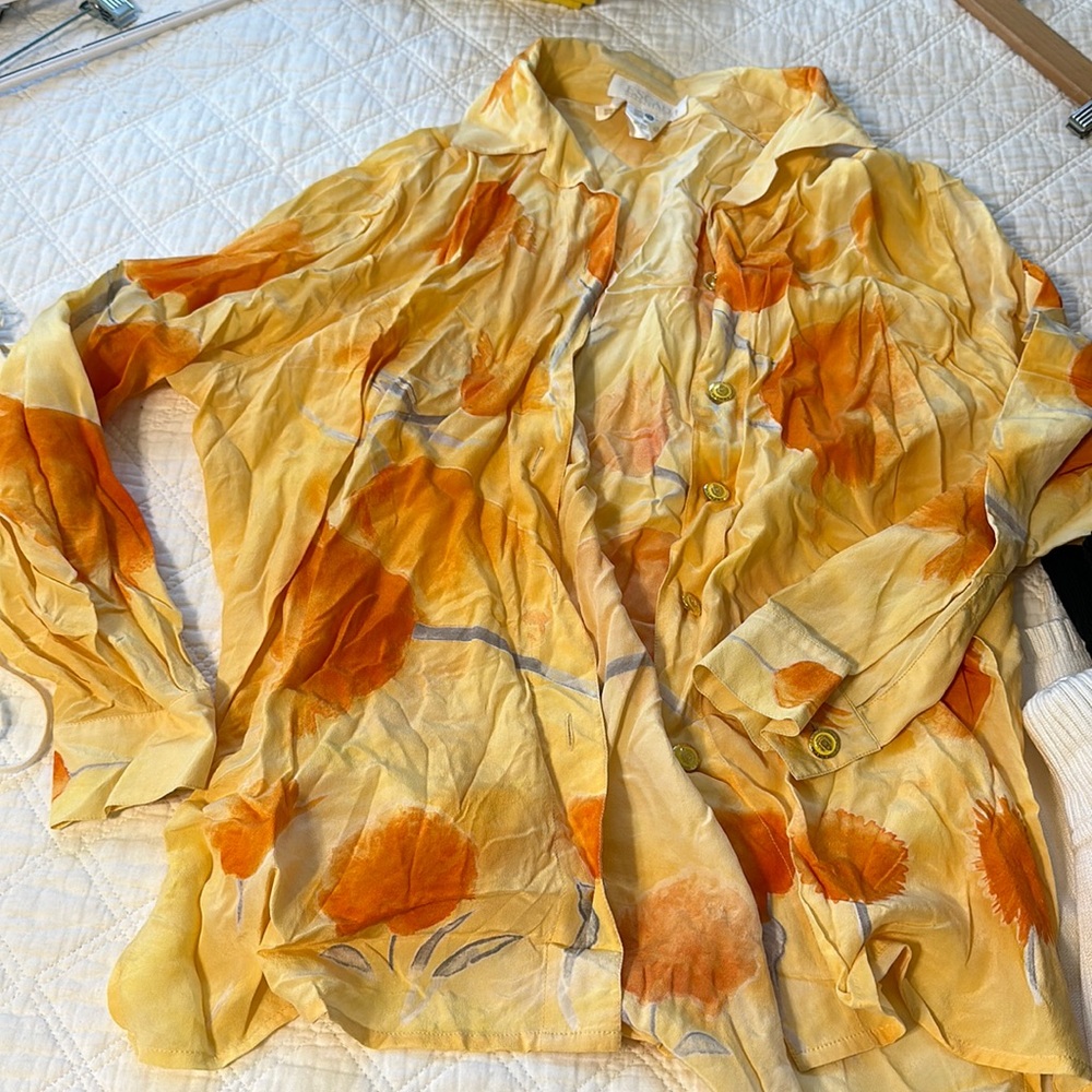 Vintage Escada silk top